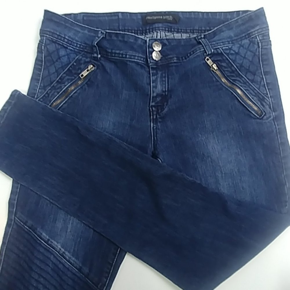 Twenty One Black Super Skinny Dark Jeans 1…
